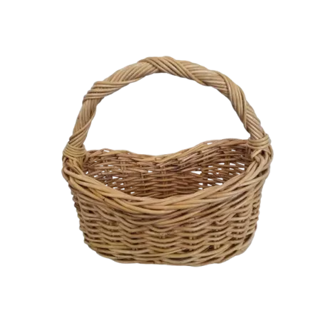 panier à provision en rotin