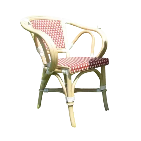 FAUTEUIL BISTROT EN ROTIN