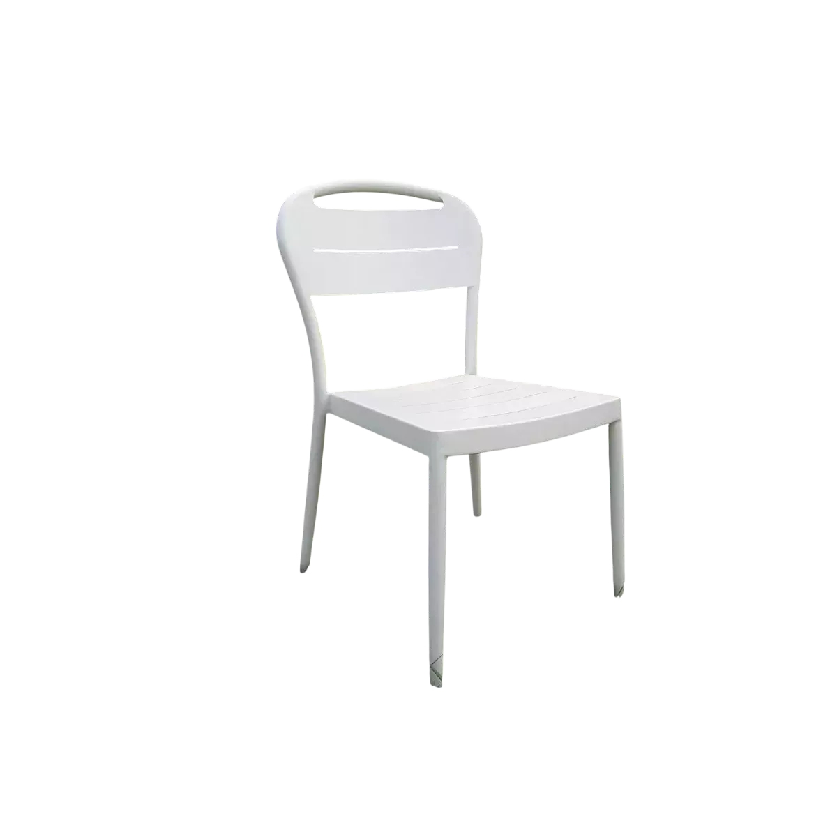 Chaise  Sofia en Aluminium Blanc