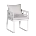 Fauteuil de repas Milan Spécial Extérieur Aluminium