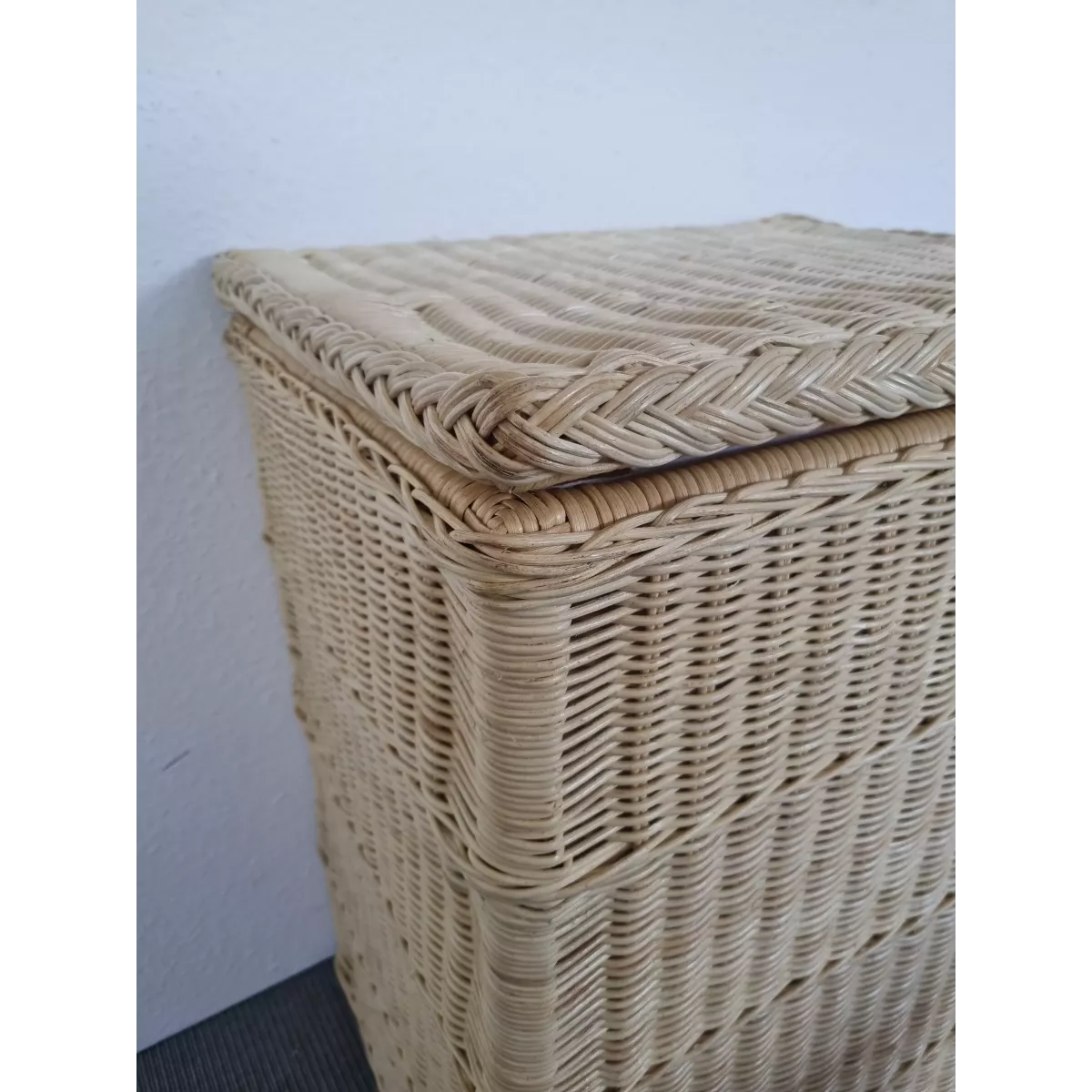 Panière à Linge Rectangulaire 54x44 Naturelle