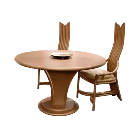 TABLE EN ROTIN