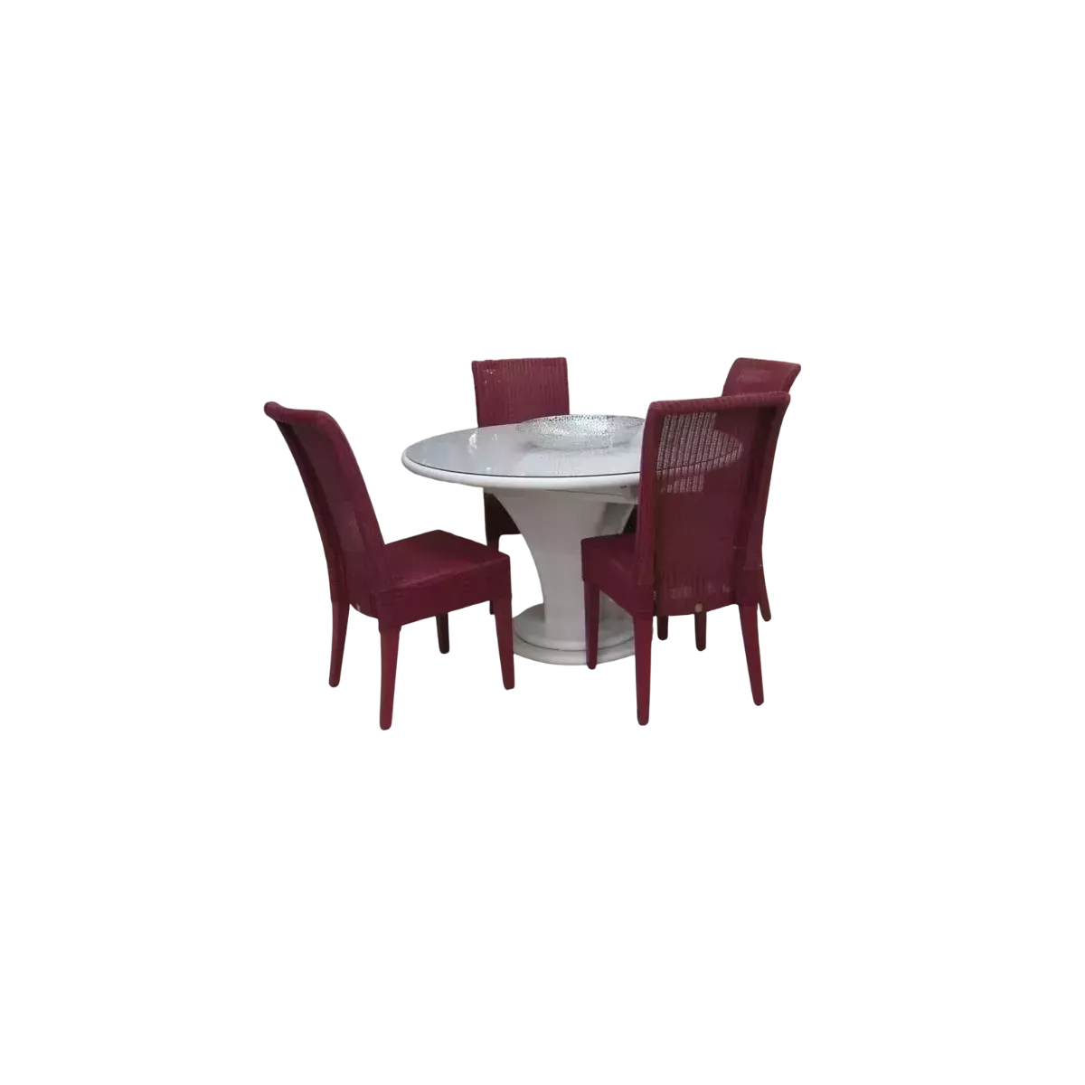 Table Talia Ronde Blanc