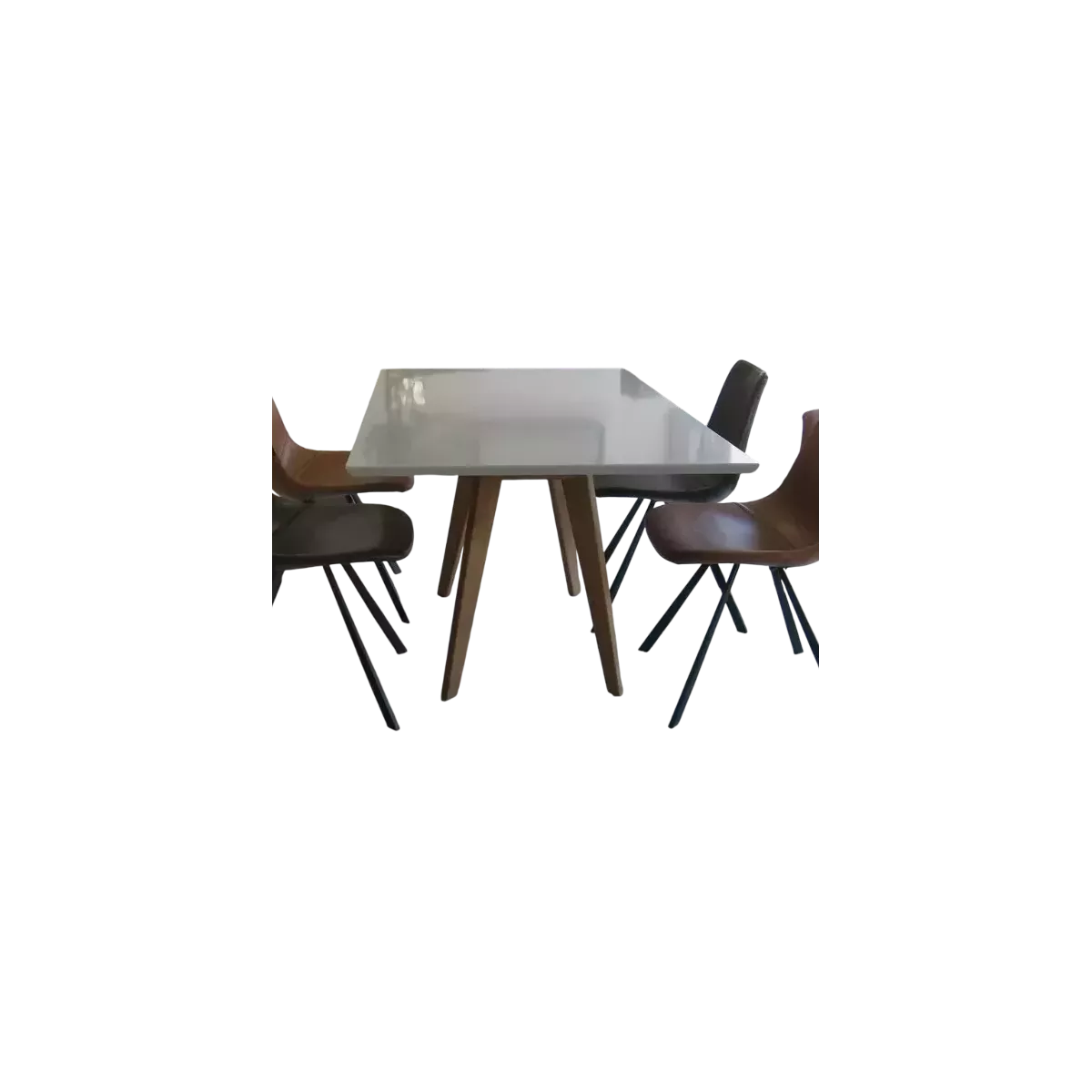 Table Geneve Grise 150x90