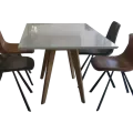 Table Geneve Grise 150x90