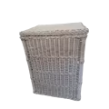 Panière à Linge 50x40 Blanc Laqué