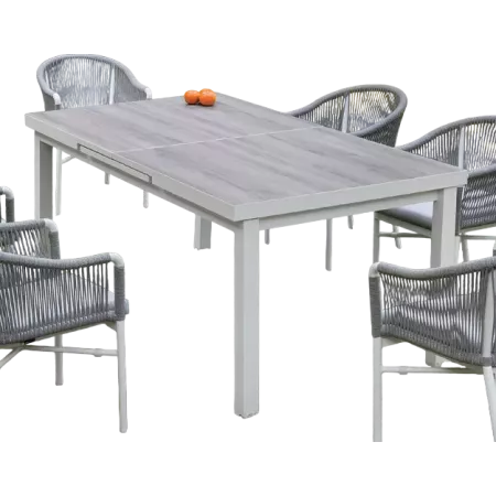 TABLE EXTERIEUR EN ALU