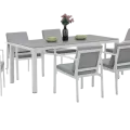 Table 180x90  San Marino  Aluminium Blanc