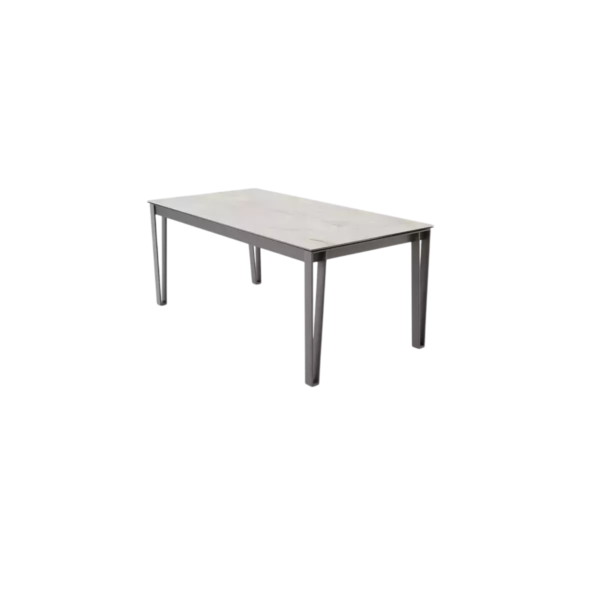 Table Osaka 160cm en Céramique Gris Béton