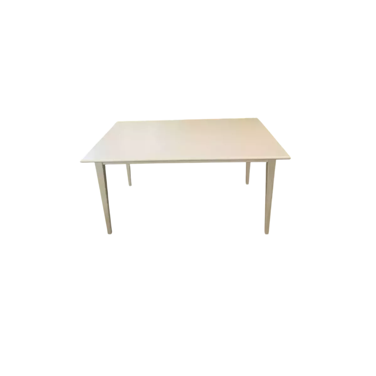 Table Bandar blanc 150x90