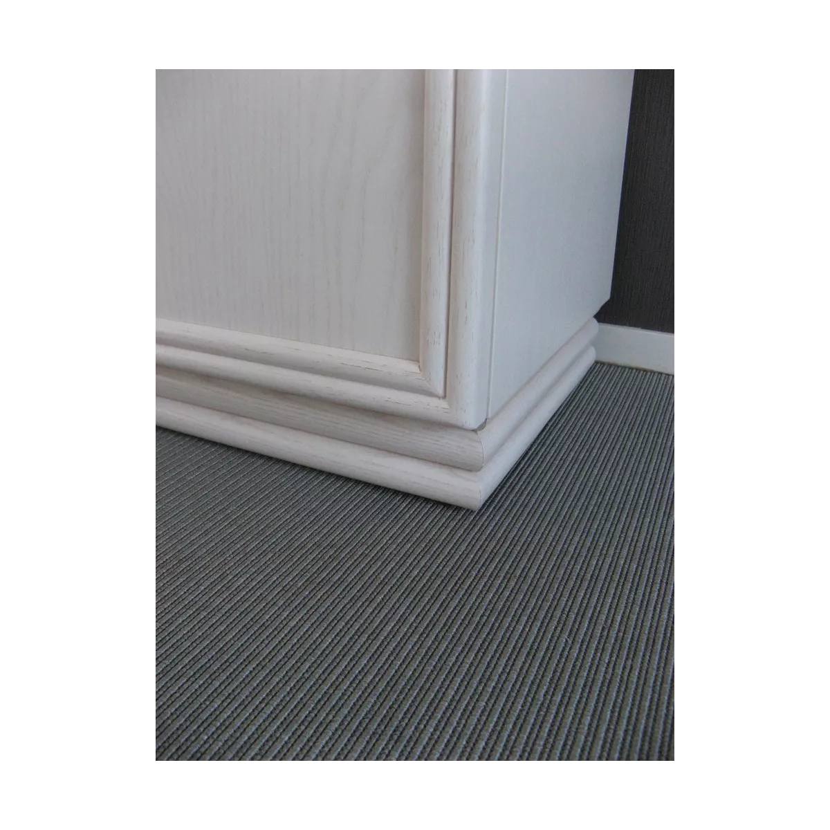 Meuble Delos 87x39 : 2 Portes et 2 Tiroirs Blanc
