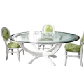 Table Nui Ovale en verre à partir de