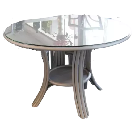 TABLE EN ROTIN
