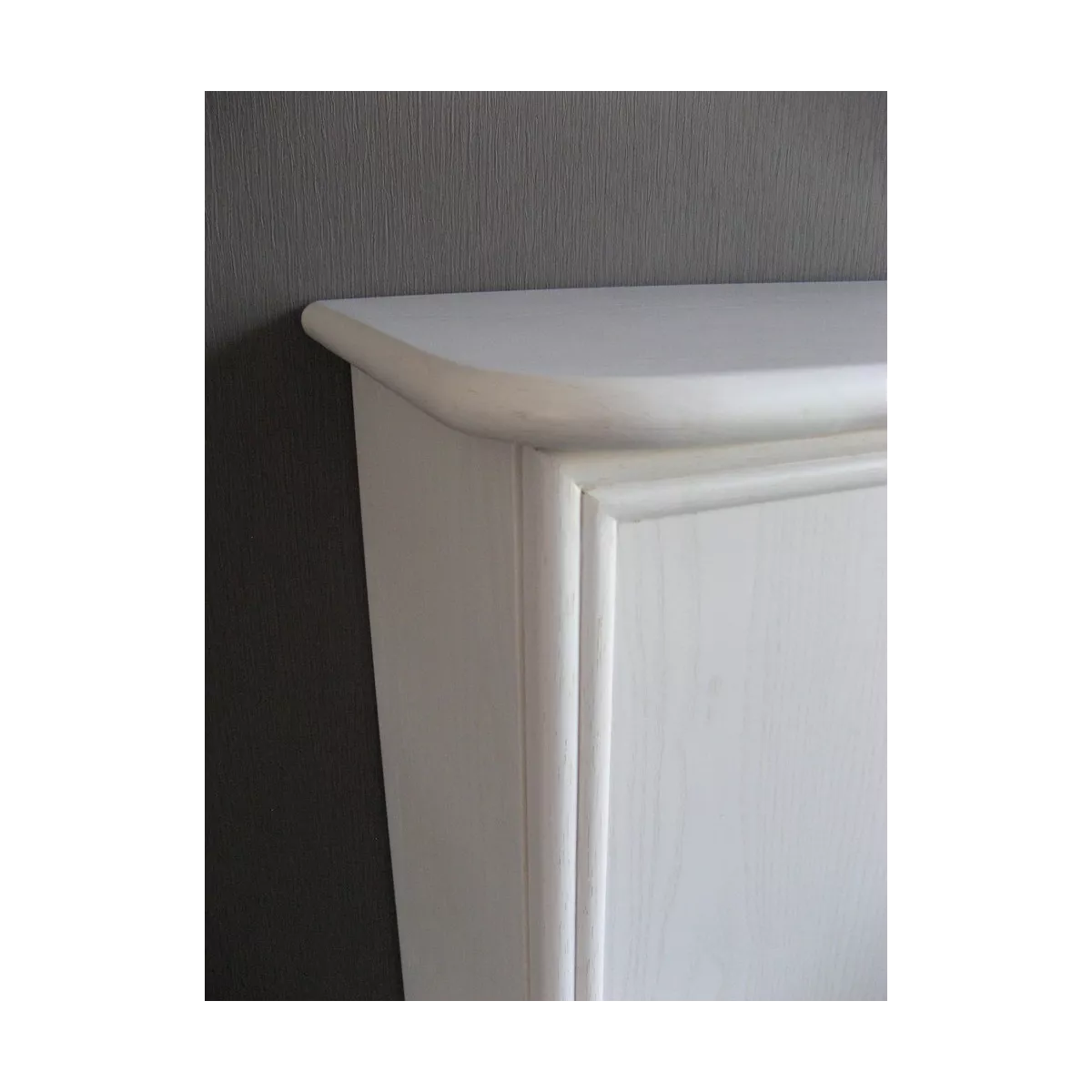Meuble Delos 87x39 : 2 Portes et 2 Tiroirs Blanc