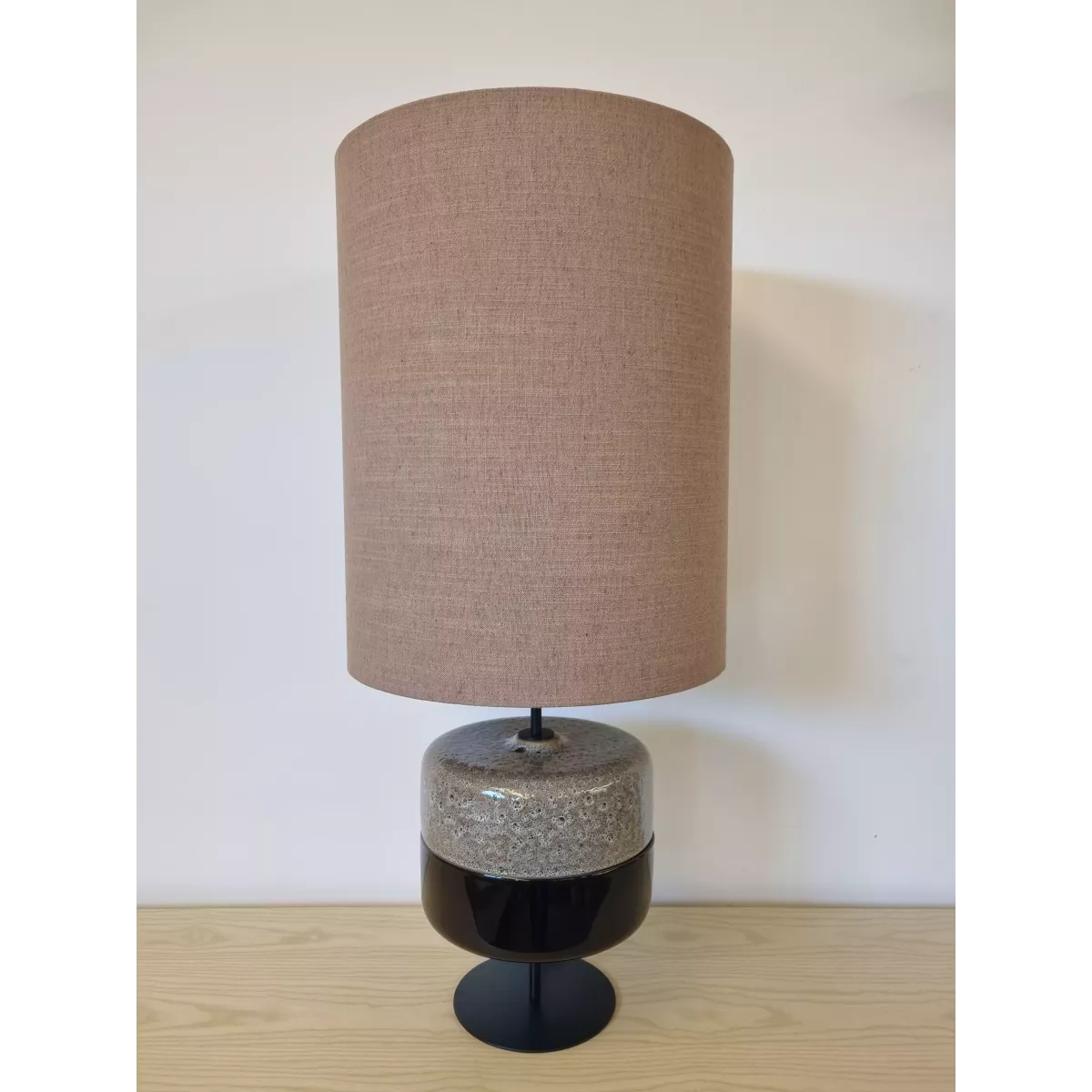 Lampe Louzieh h.89cm Caramel