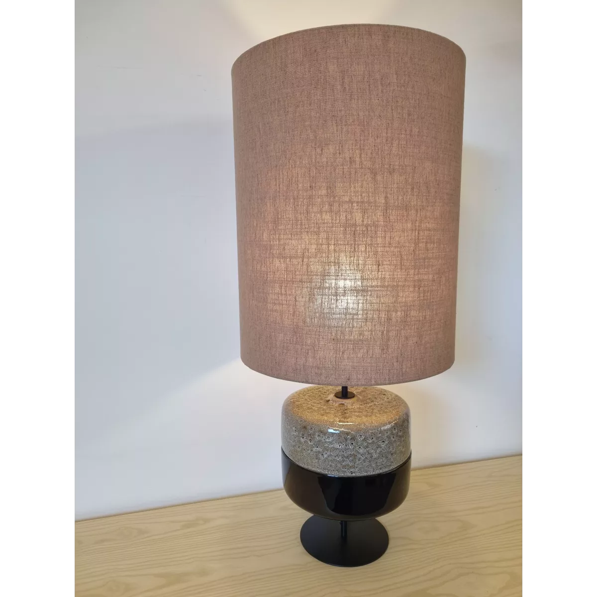 Lampe Louzieh h.89cm Caramel