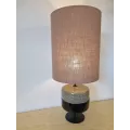 Lampe Louzieh h.89cm Caramel