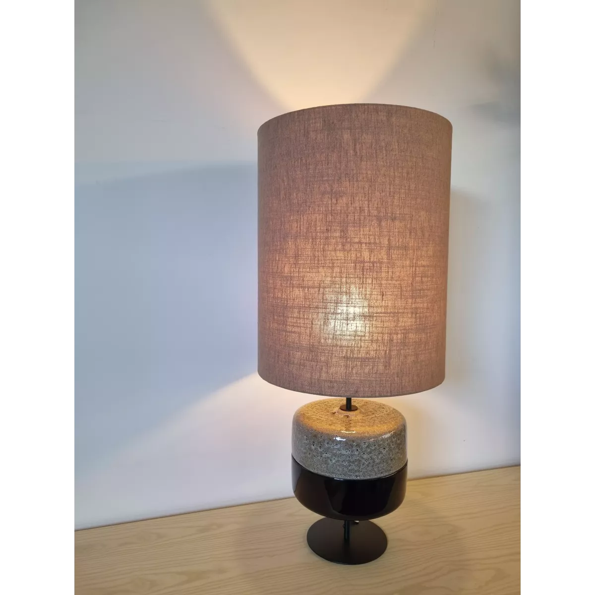Lampe Louzieh h.89cm Caramel