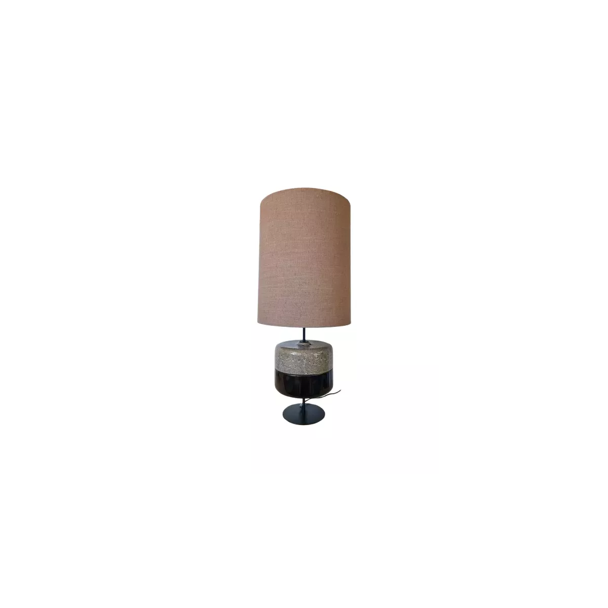 Lampe Louzieh h.89cm Caramel