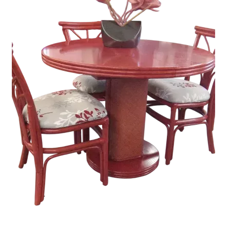 TABLE EN ROTIN