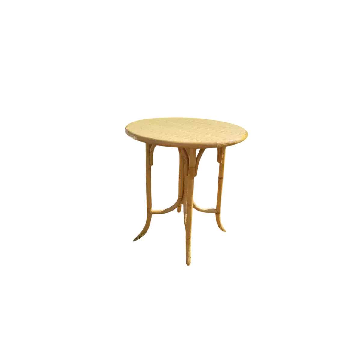 Table  de Café Naturel Vintage Diam 63 cm