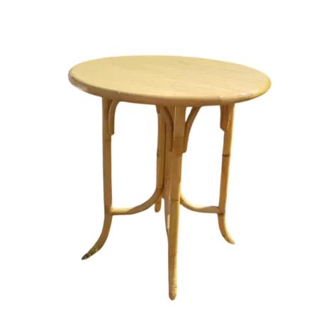 TABLE EN ROTIN