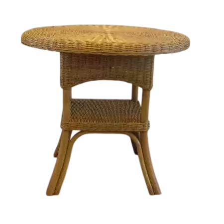 TABLE EN ROTIN