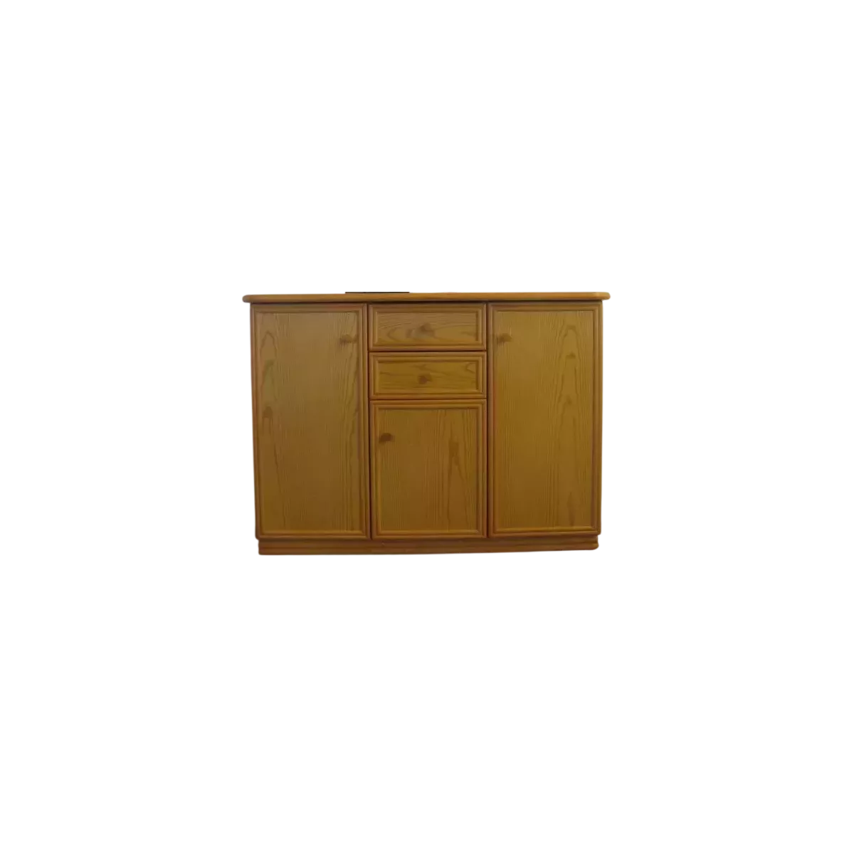 Bahut Delos 127x39 : 3 Portes et 2 Tiroirs Mostaza