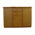 Bahut Delos 127x39 : 3 Portes et 2 Tiroirs Mostaza