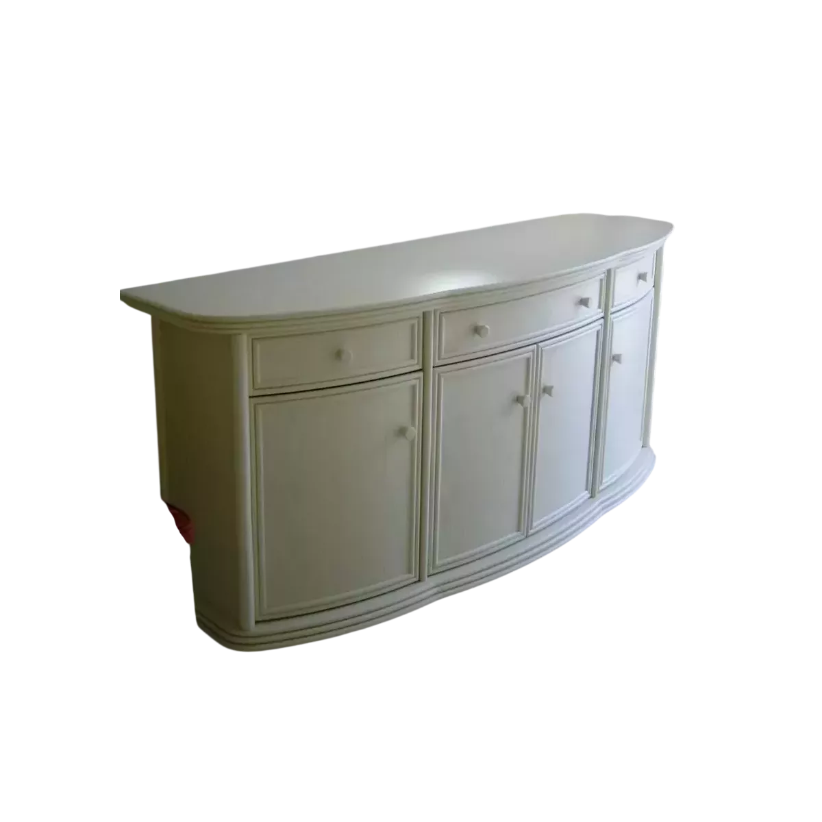 Bahut Nui 4 Portes Blanc