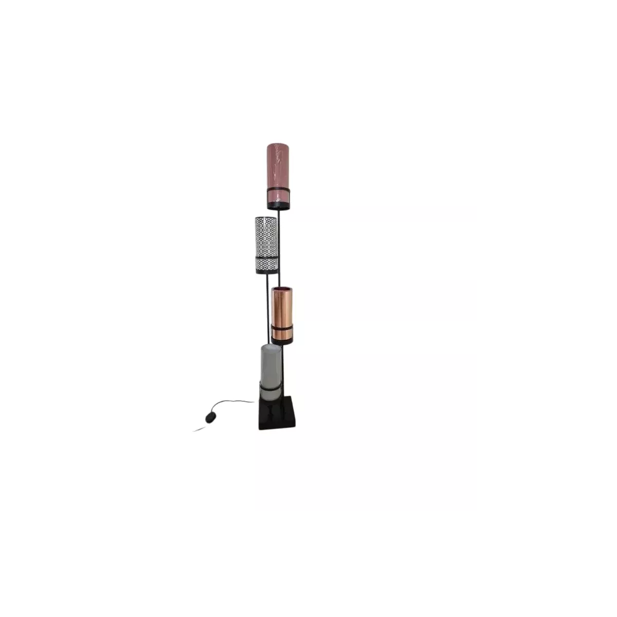 Lampadaire Sixt Flam Rose Cuivré h160