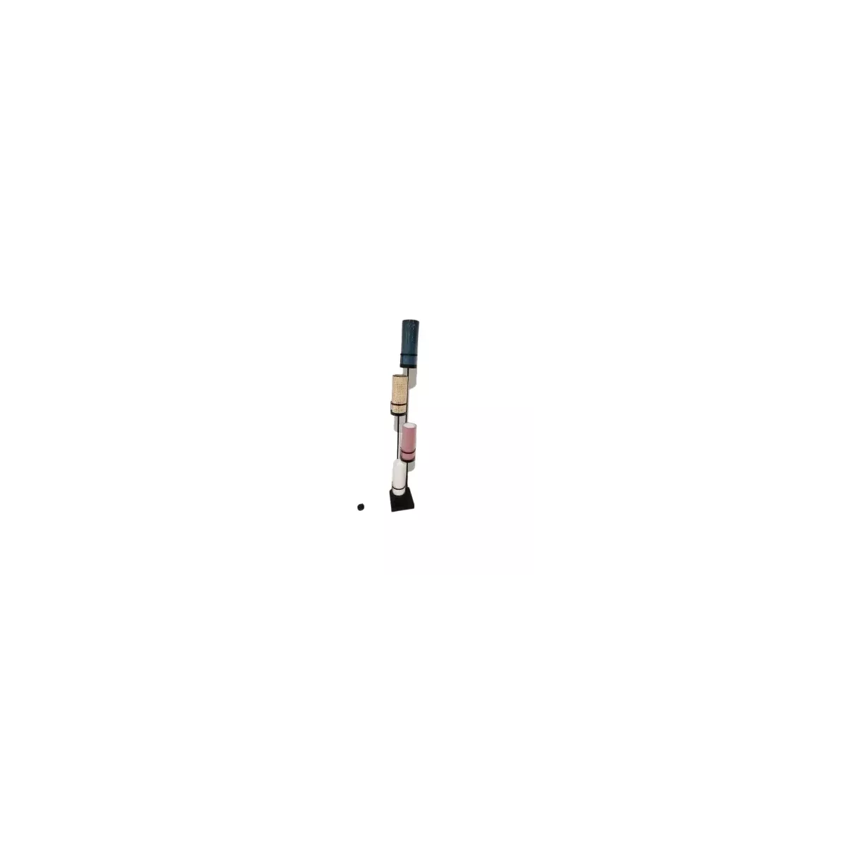 Lampadaire Sixt Flam H160 Bleu Rose