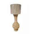 Lampe en Rotin Elancée h140