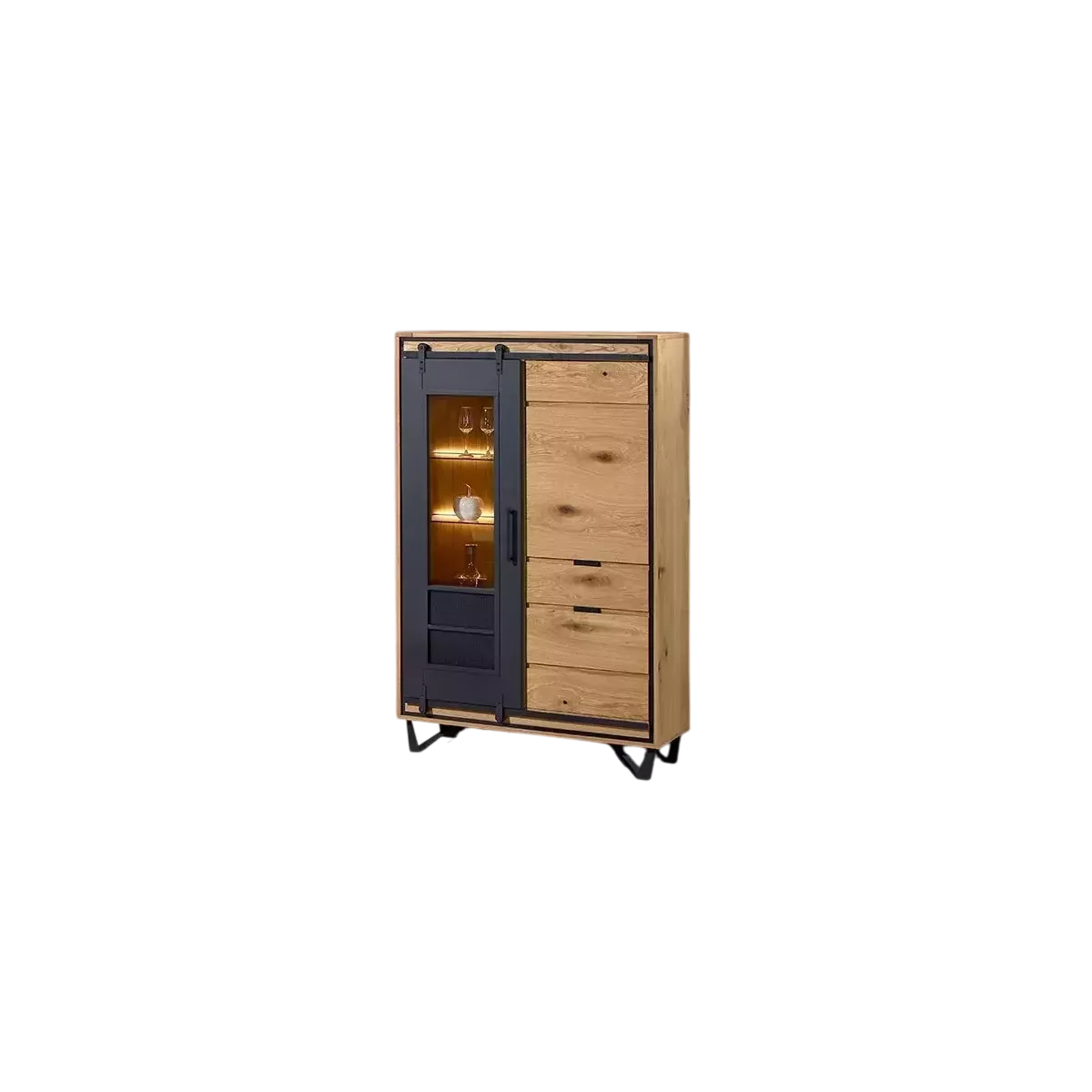 Vitrine Sunset 110 cm avec Led