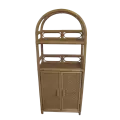 Etagère Elena Arrondie 58x28x142 Noisette
