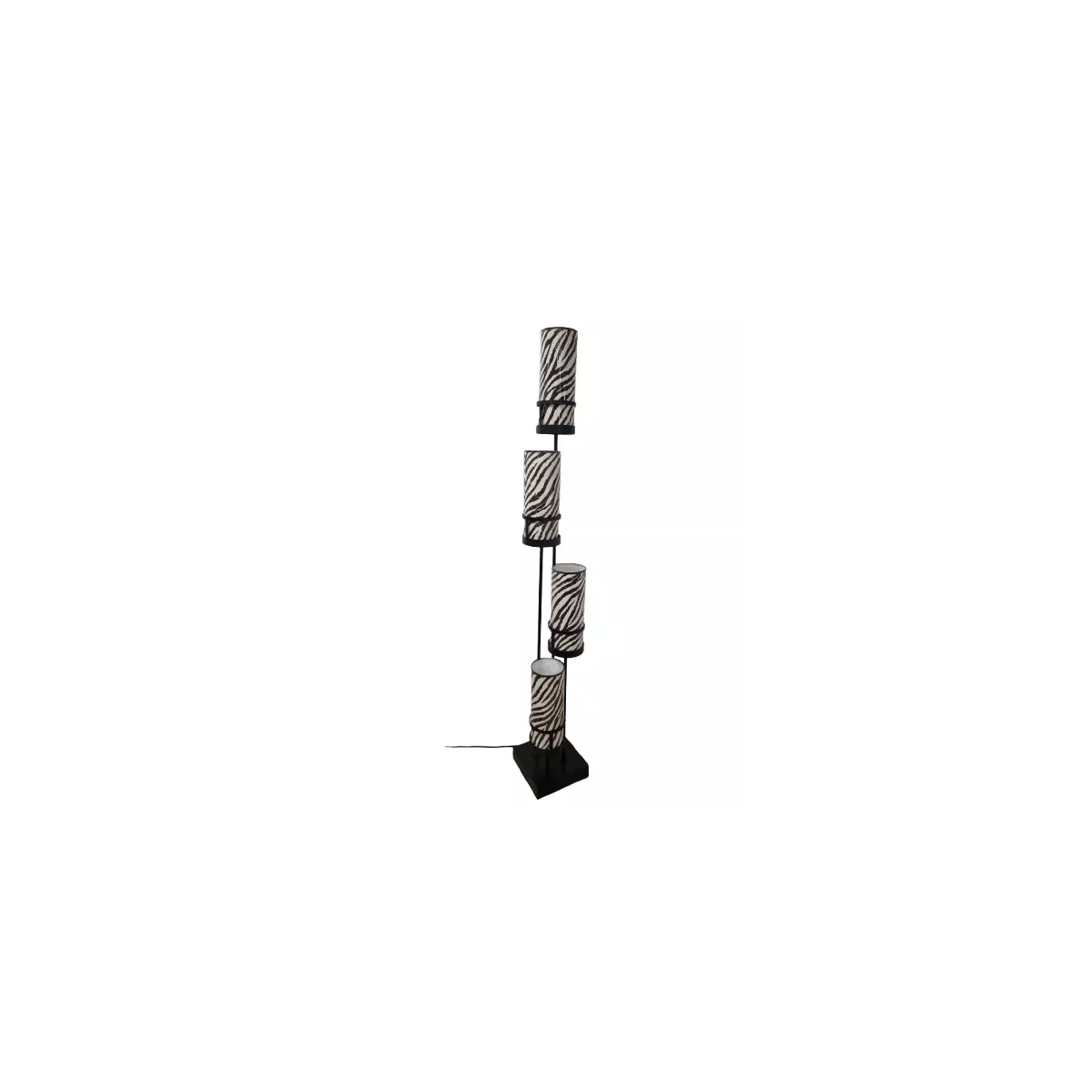 Lampadaire Sixt Flam H160 Zèbre