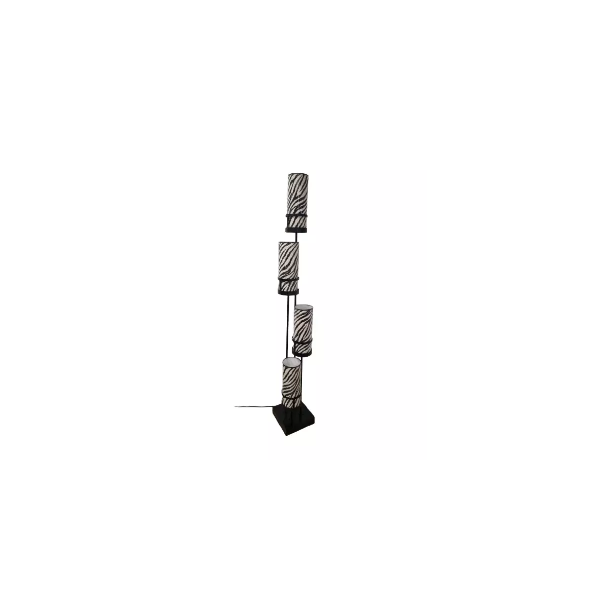 Lampadaire Sixt Flam H160 Zèbre