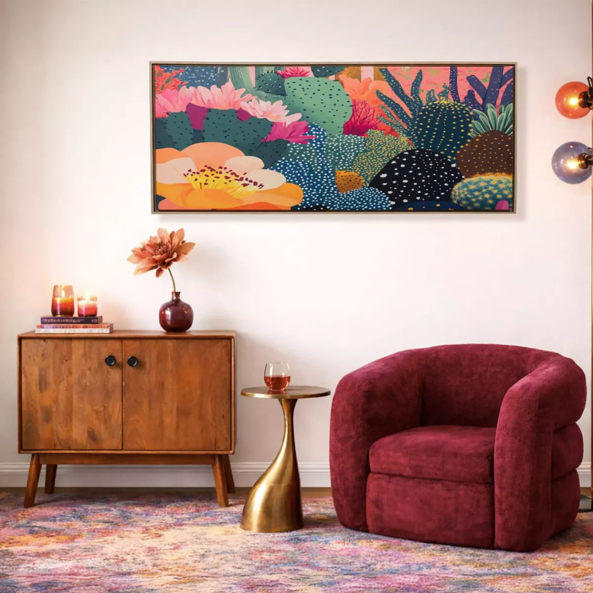 Tableau Luxuriante 150x60