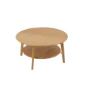 Table basse Ronde Live Bambou/Rotin 80x80cm