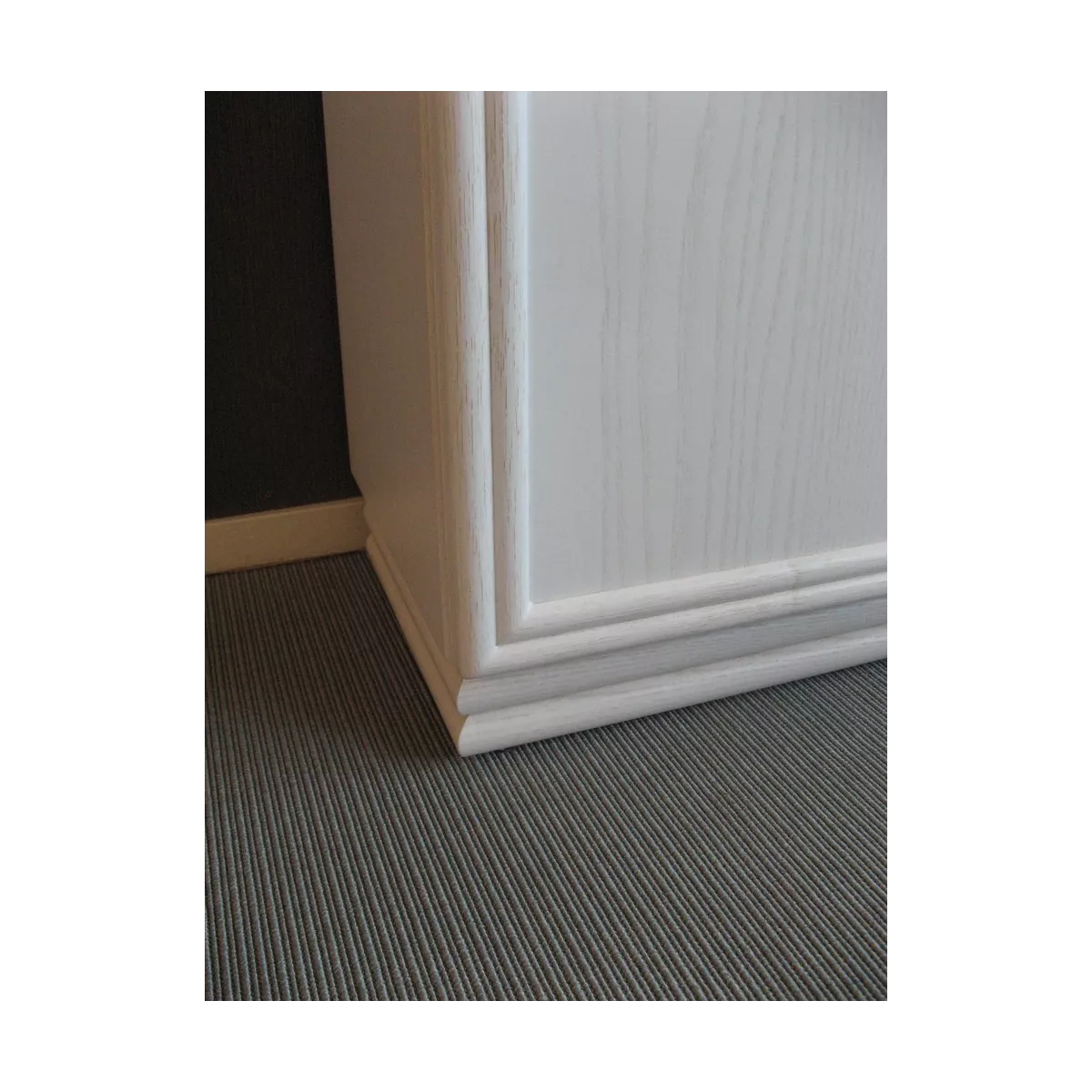 Meuble Zante 87x34 : 2 Portes et 2 Tiroirs Blanc