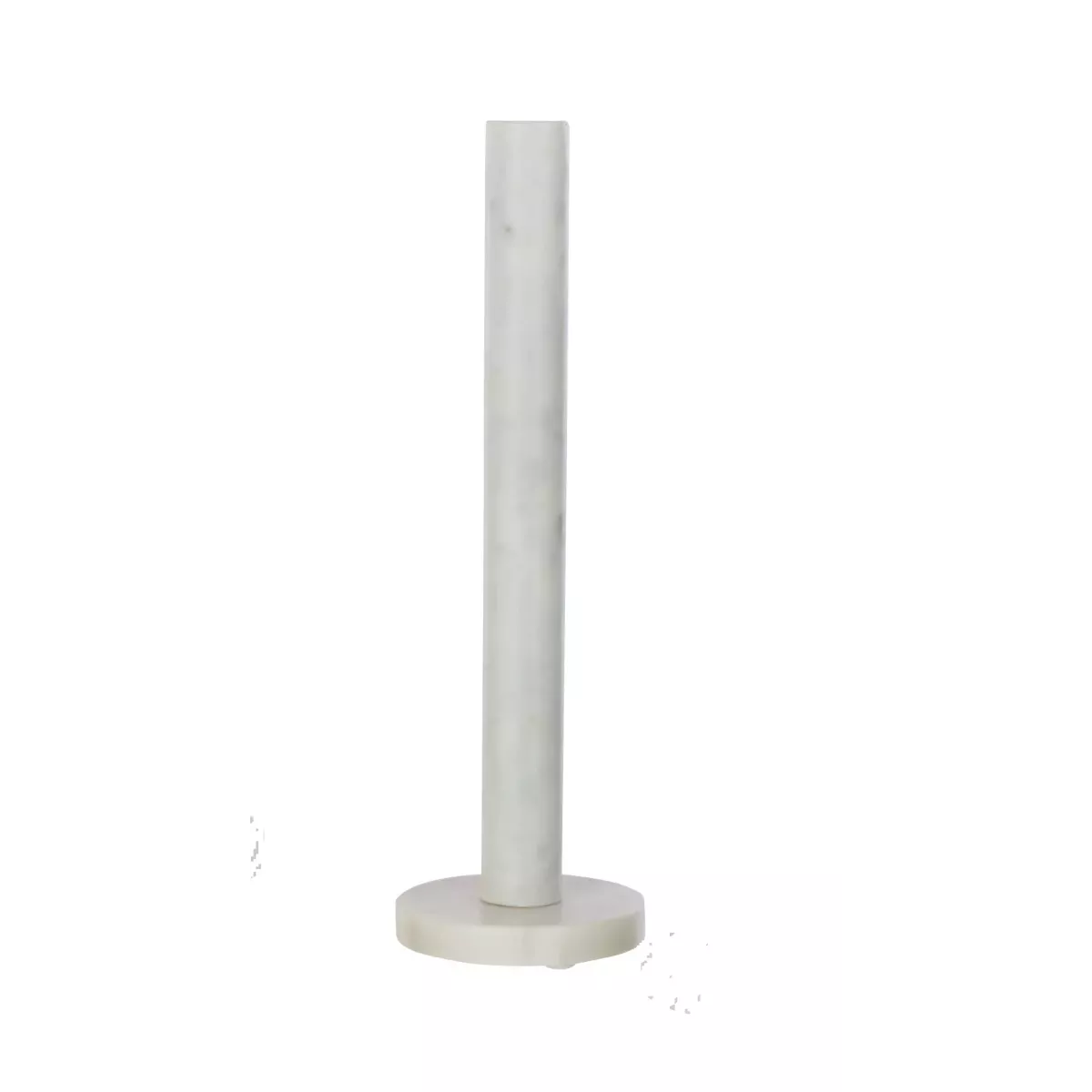 Photophore Marbre Blanc H.40cm