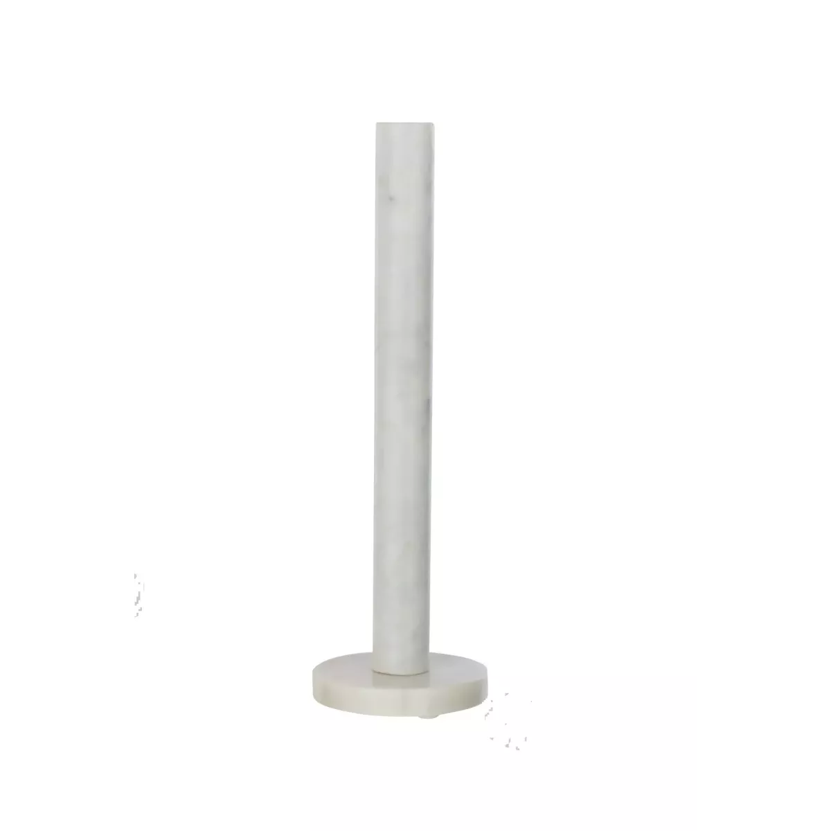 Photophore Marbre Blanc H.40cm
