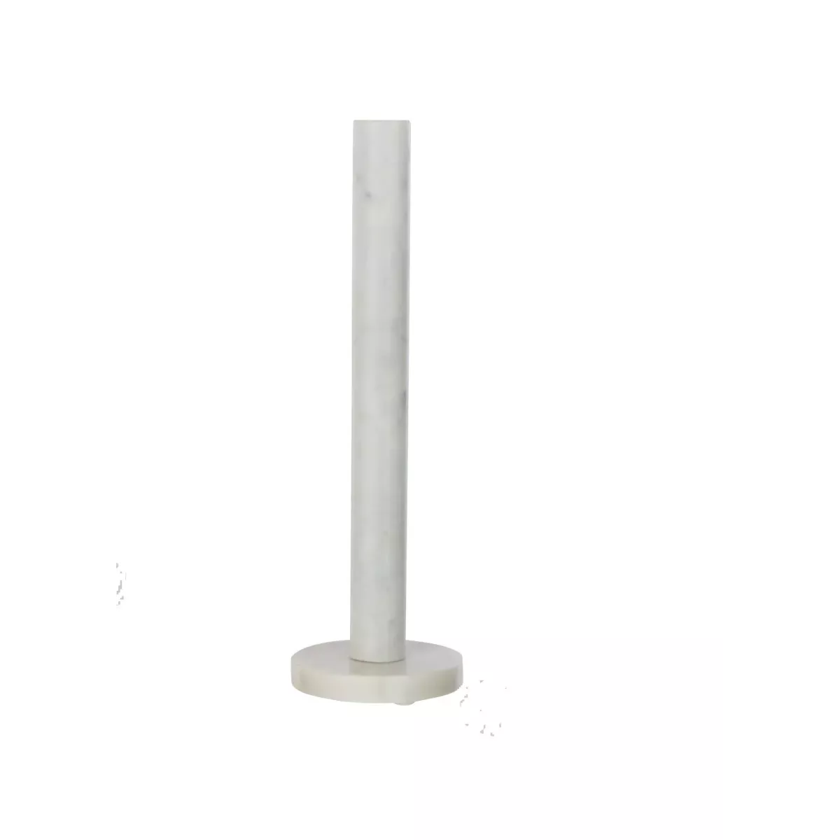 Photophore Marbre Blanc H.40cm