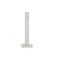 Photophore Marbre Blanc H.35cm