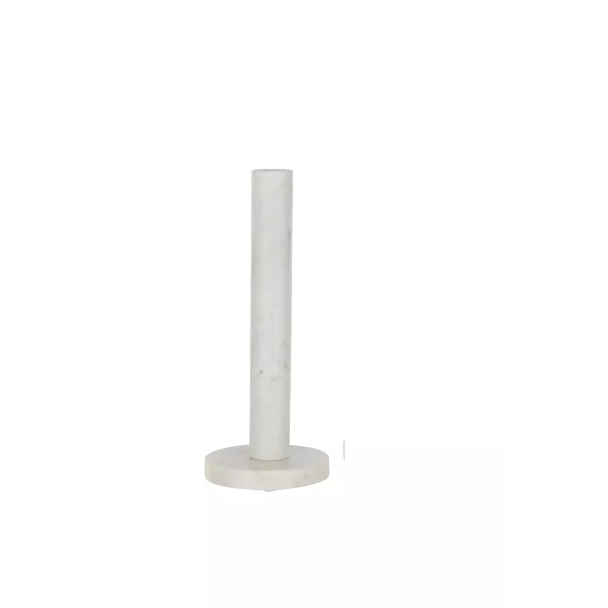 Photophore Marbre Blanc H.30cm