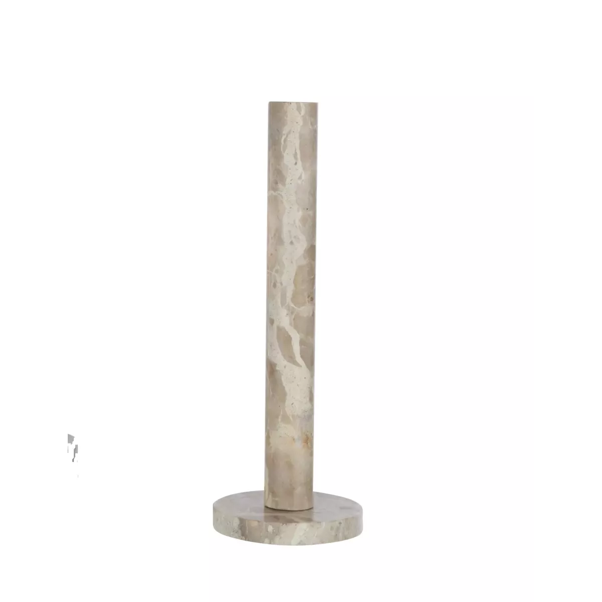 Photophore Marbre Beige H.35cm