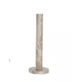 Photophore Marbre Beige H.35cm