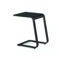 Bout de Canapé Porto Aluminium Gris Anthracite