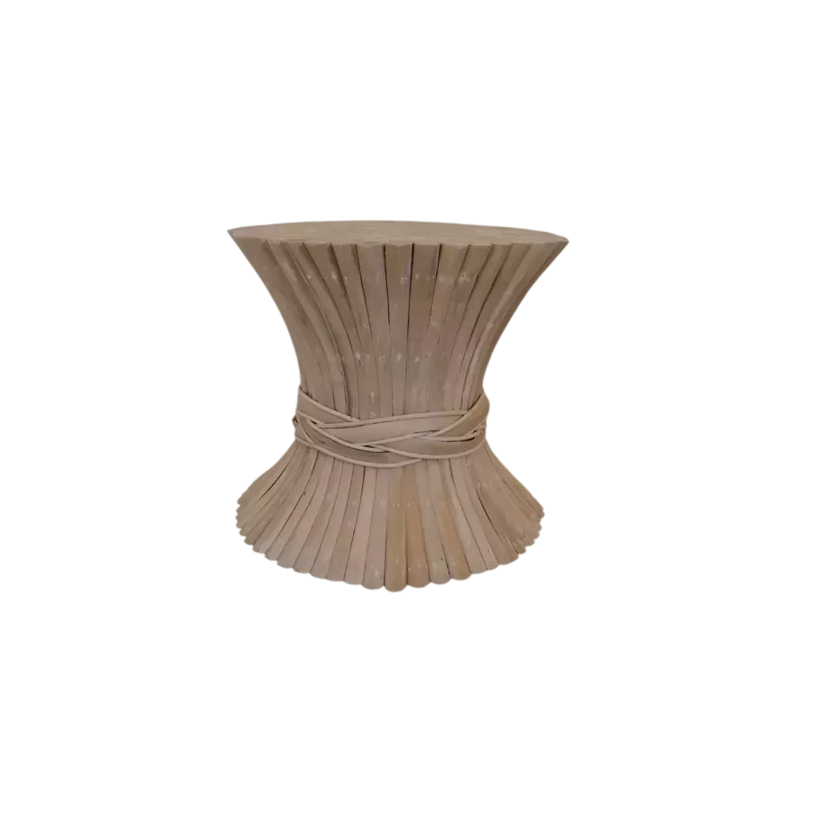 Colonne Gerbe de Blé H.40 cm Naturel