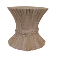Colonne Gerbe de Blé H.40 cm Naturel